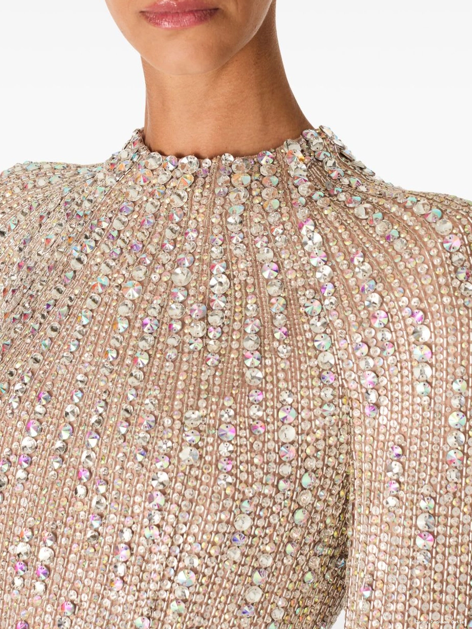 Cheap Women Crystal dress Crunch Jenny Packham 0412
